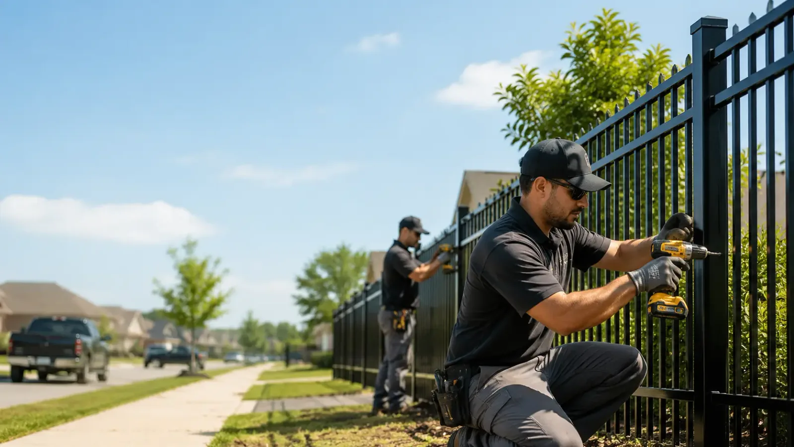 Metal Fence Installation in Lakeland, MN